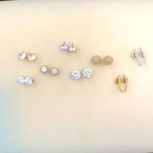Nordstrom & Nadri Earrings - Bundle of 8 pairs